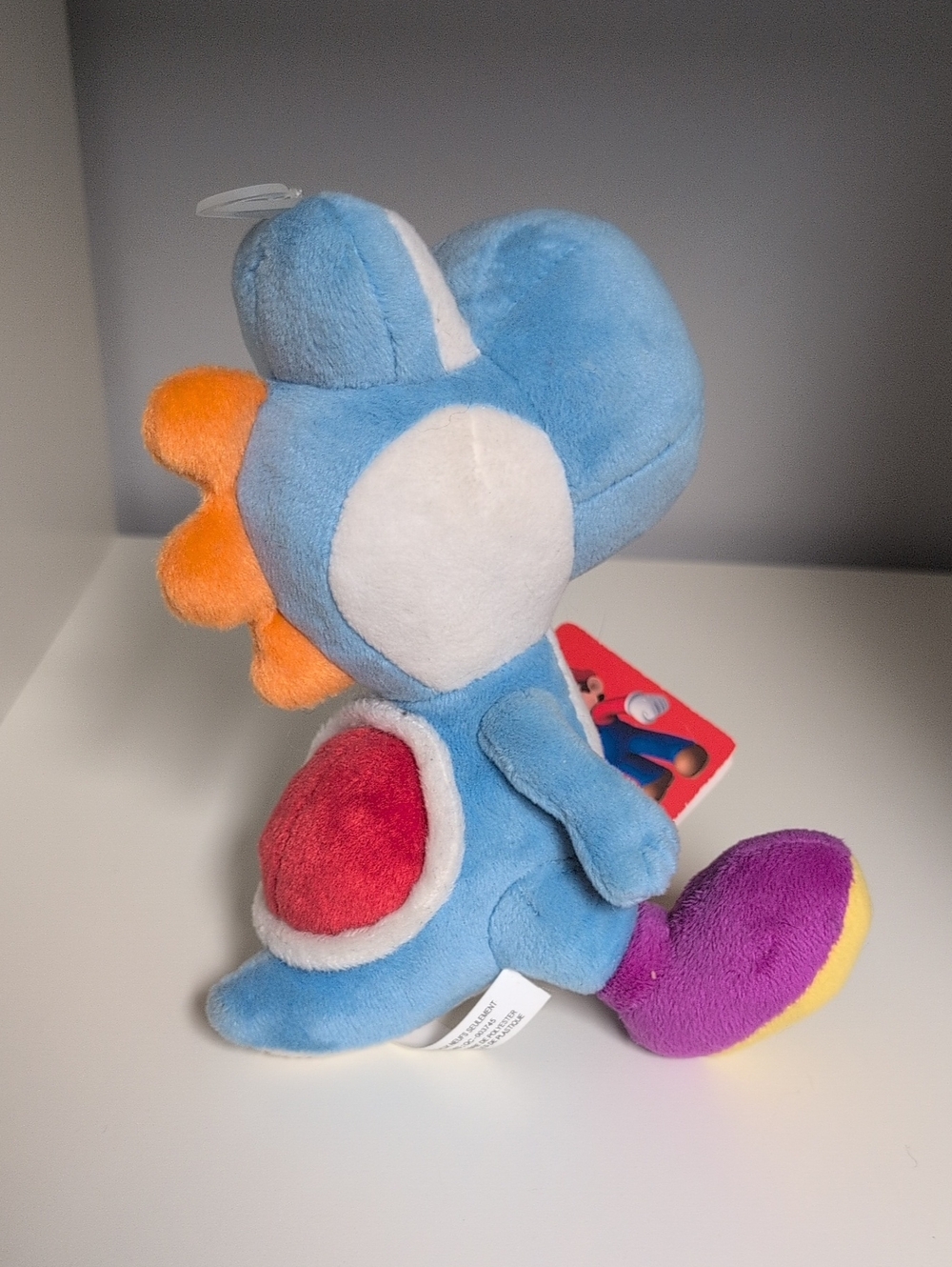 💜2/$20💜 Super Mario Blue Yoshi 7" Plush BNWT - Picture 2 of 4